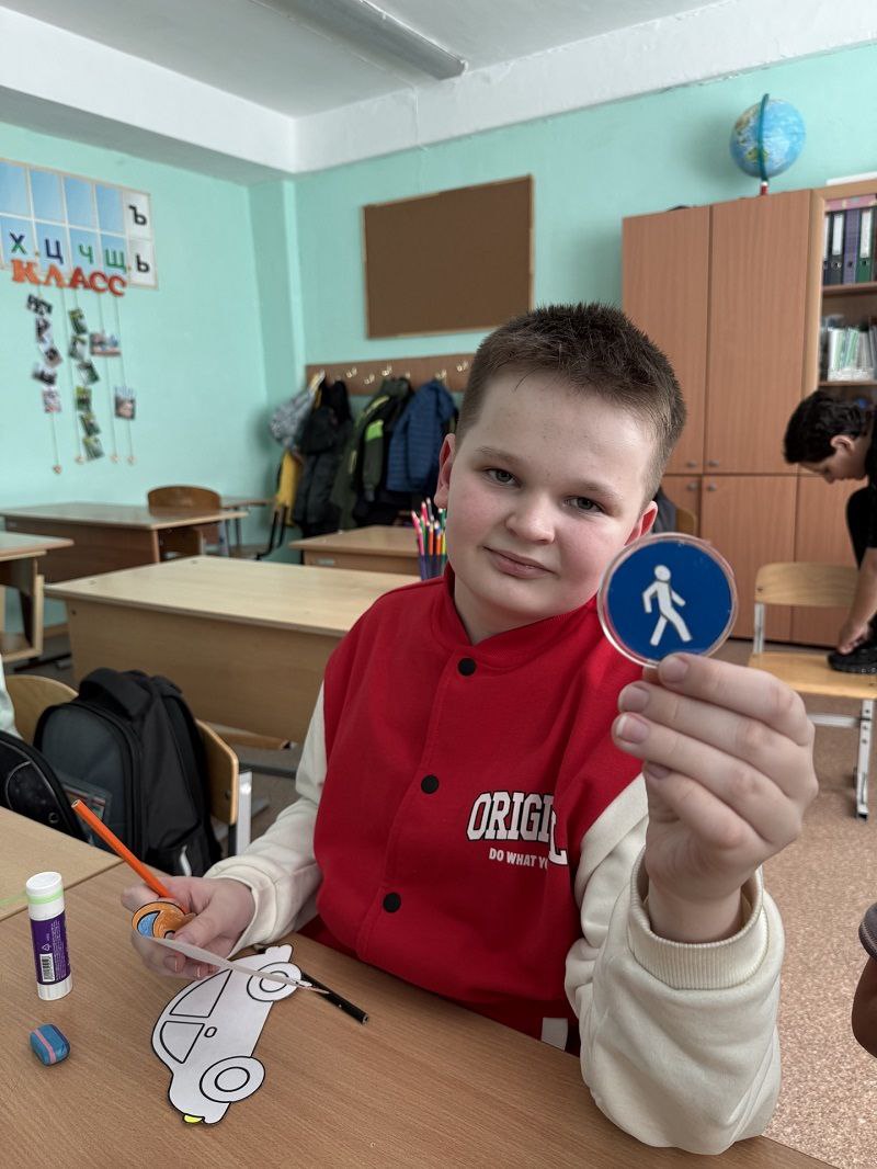 В целях профилактики детского дорожно - транспортного В целях профилактики детского дорожно - транспортного