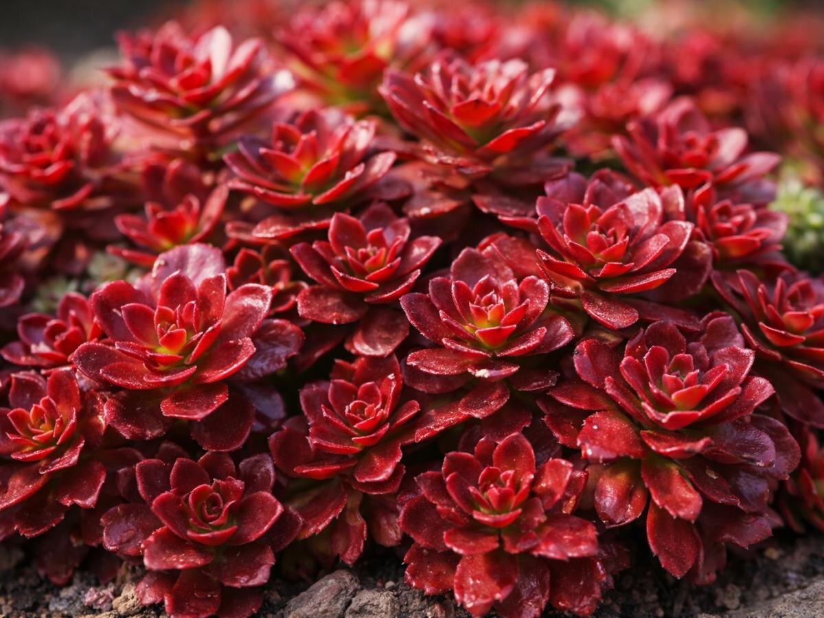 Почему седум меняет цвет и как это помогает выживать