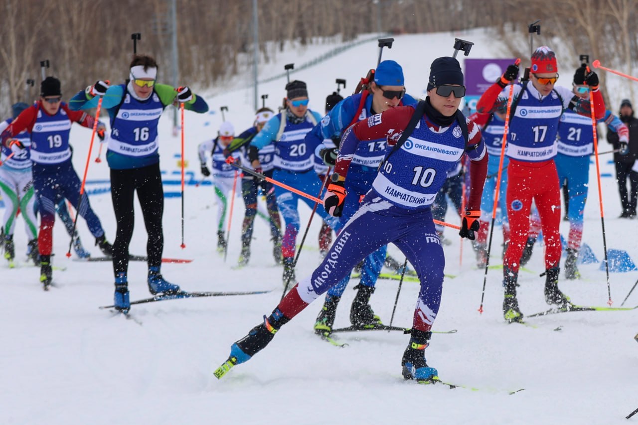 Юниорское первенство России по биатлону идёт на Камчатке