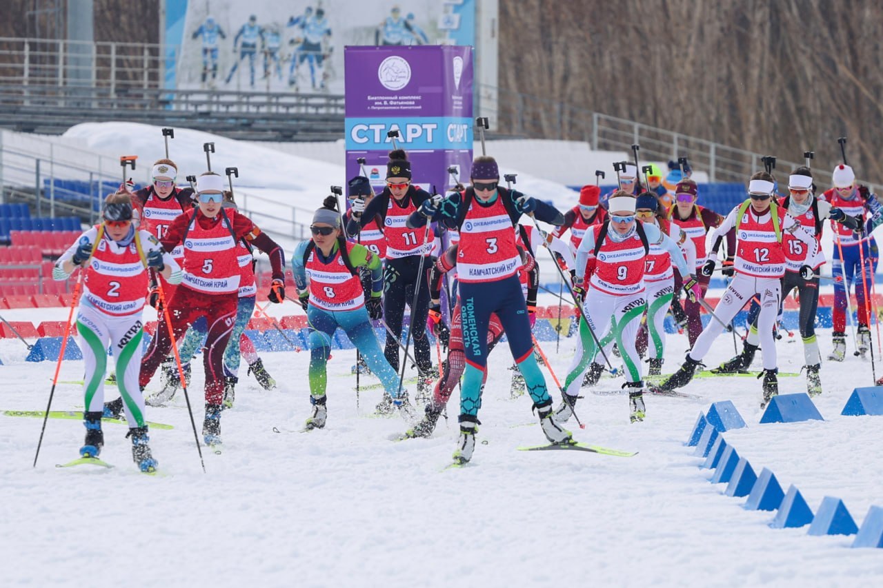 Юниорское первенство России по биатлону идёт на Камчатке Юниорское первенство России по биатлону идёт на Камчатке