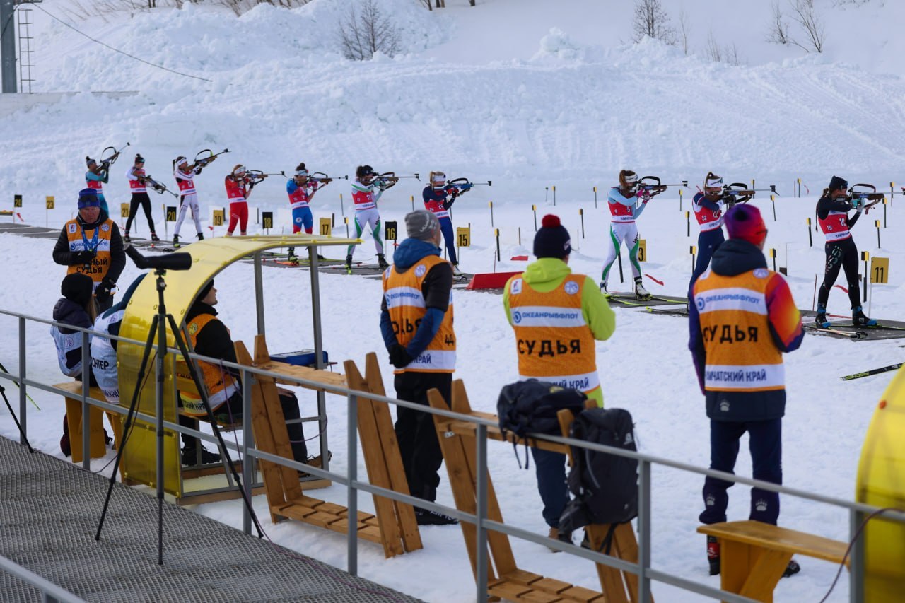 Юниорское первенство России по биатлону идёт на Камчатке Юниорское первенство России по биатлону идёт на Камчатке