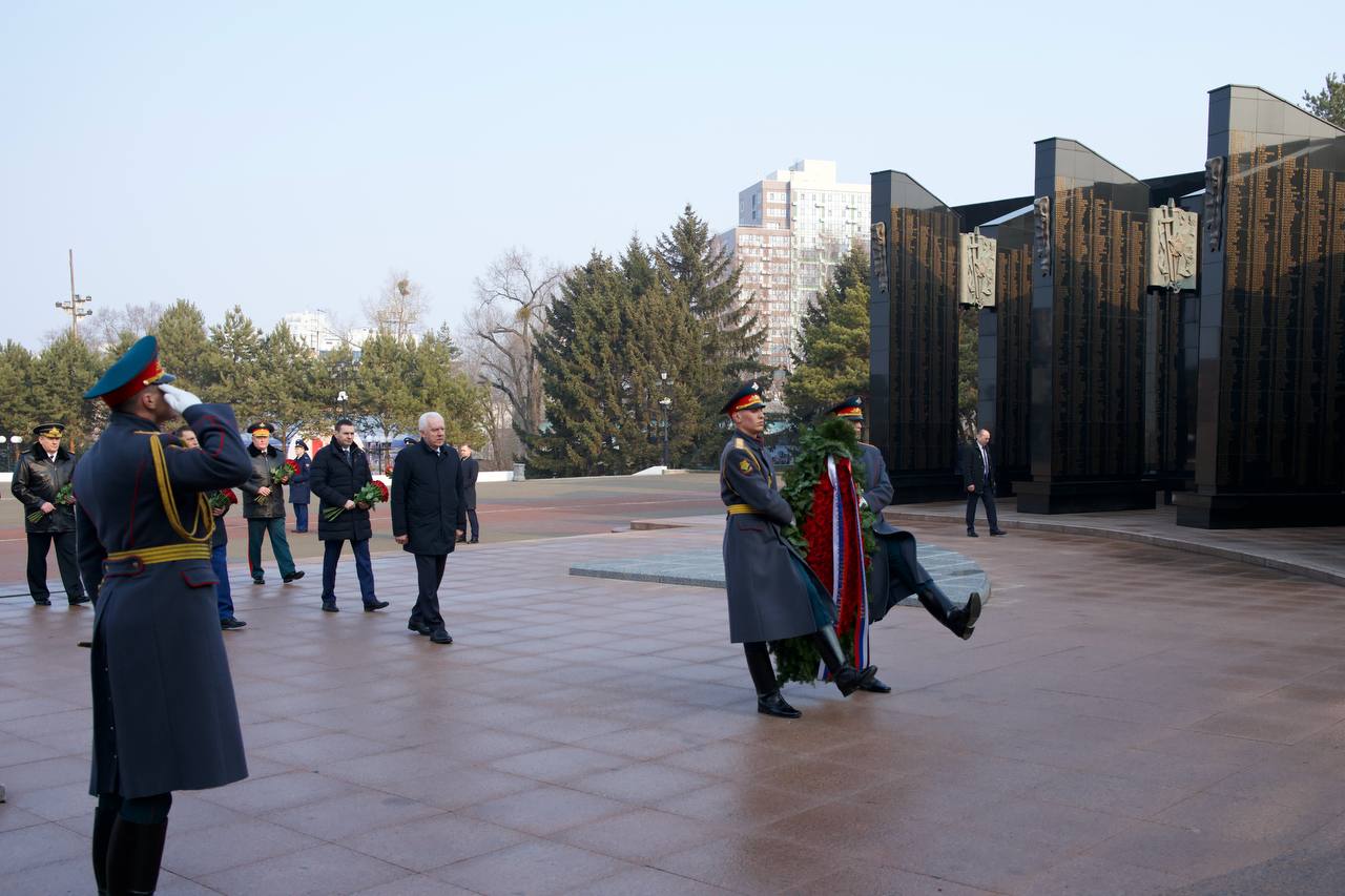 Генеральный прокурор России прибыл в Хабаровск Генеральный прокурор России прибыл в Хабаровск