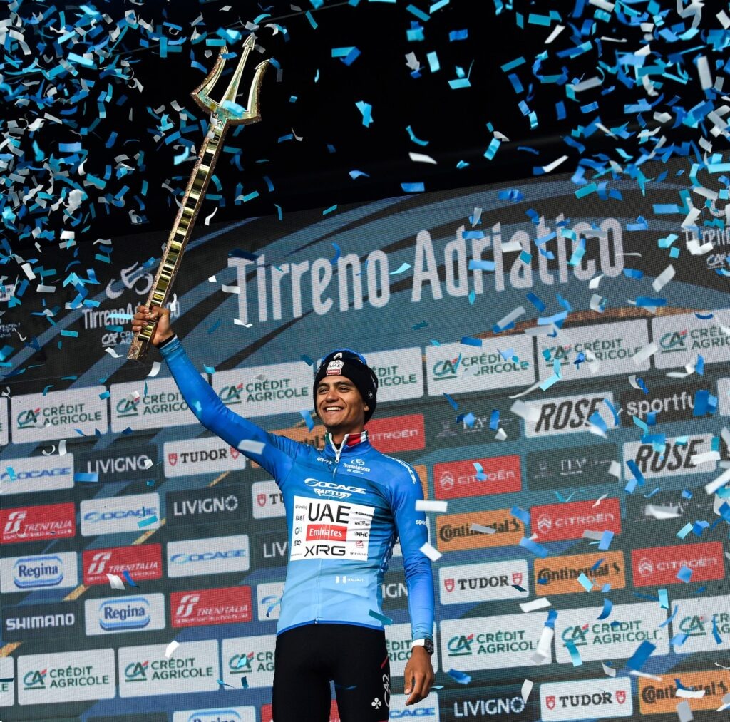 Исаак дель Торо завоевывает Тиррено — Адриатико, открывая новую эру в велоспорте