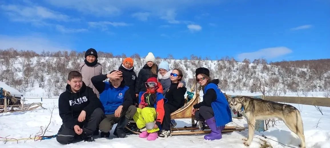 В Быстринском природном парке завершилась детская патриотическая экспедиция на собачьих упряжках «Zов сердец»