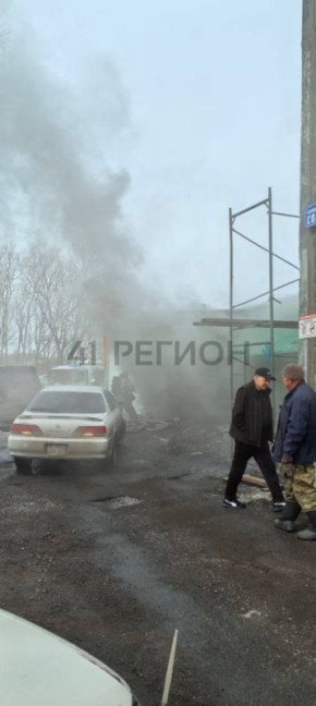 Прямо сейчас горит мечеть на Солнечной