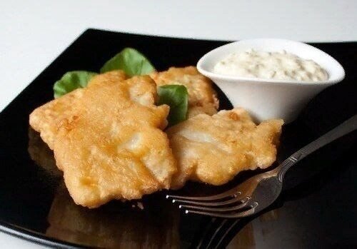 Как приготовить хрустящую жареную рыбу в кляре