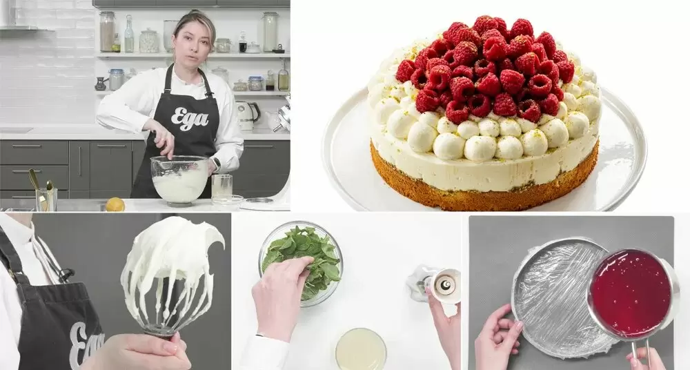 Муссовый торт юдзу-малина: восхитительная изюминка кондитерского искусства