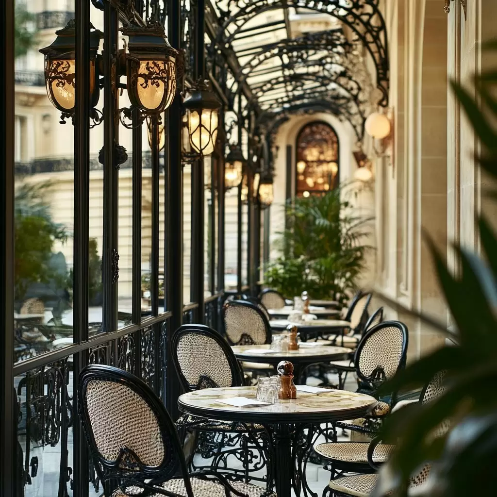 Создайте уникальную атмосферу ресторана с кованой мебелью