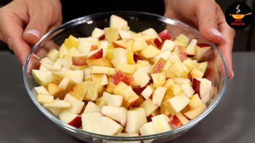 Пышный яблочный пирог: новый взгляд на классическую шарлотку