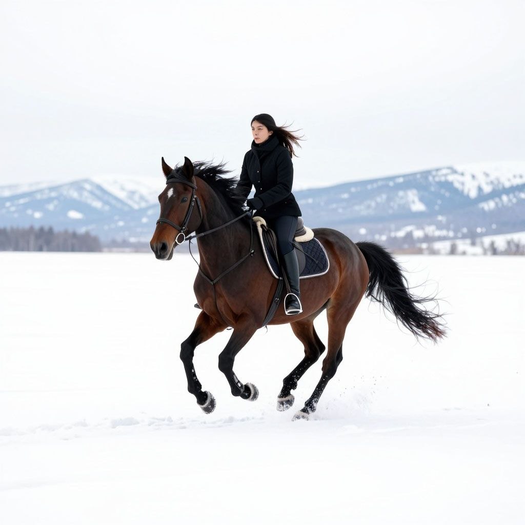 Конная прогулка под Петропавловском закончилась переломом для всадницы