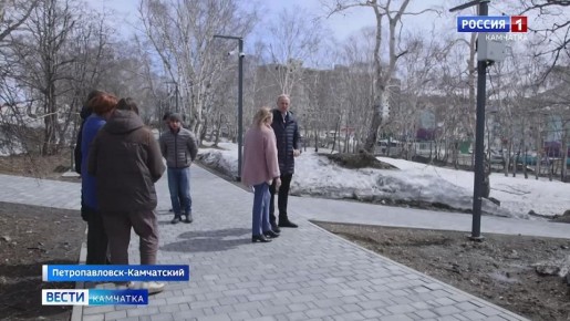 Парк «Электрон» в краевой столице к осени будет обновлён