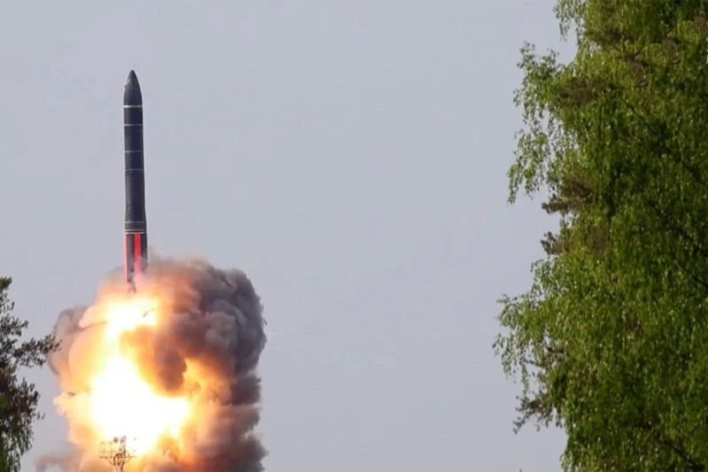 С космодрома «Плесецк» на Камчатку прилетела баллистическая ракета