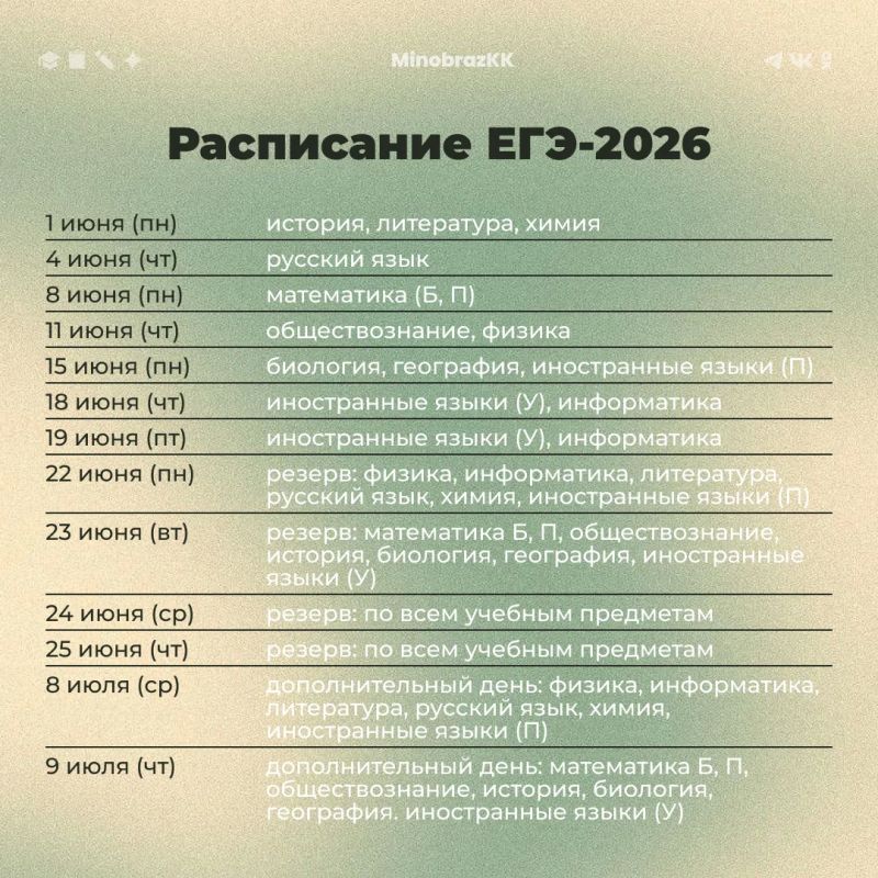 До начала Государственной итоговой аттестации осталась неделя