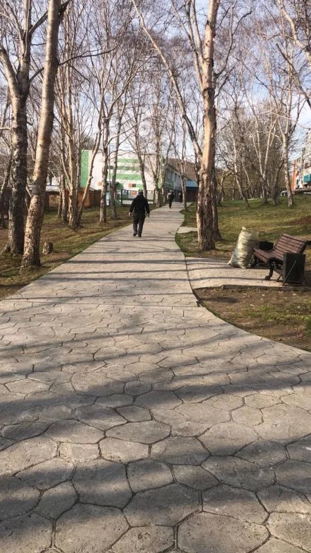 Подрядные организации Службы благоустройства продолжают работы по содержанию общественных пространств Подрядные организации Службы благоустройства продолжают работы по содержанию общественных пространств