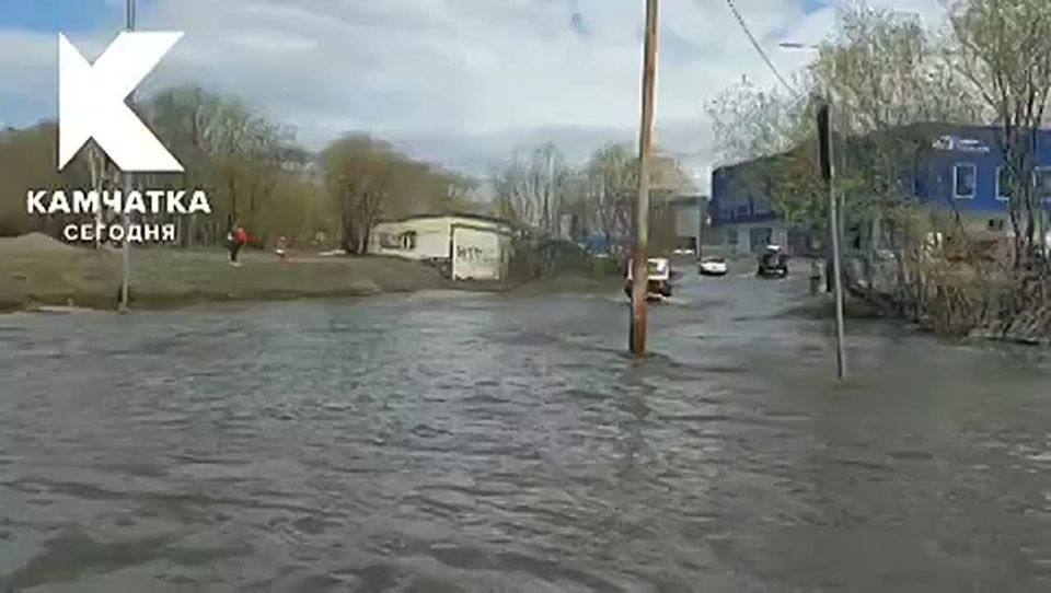 Микрорайон Северо-Восток в Петропавловске-Камчатском ушел под воду