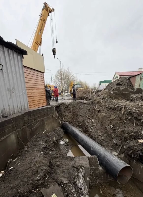 В Петропавловске-Камчатском продолжаются работы на ул. Вольского В Петропавловске-Камчатском продолжаются работы на ул. Вольского