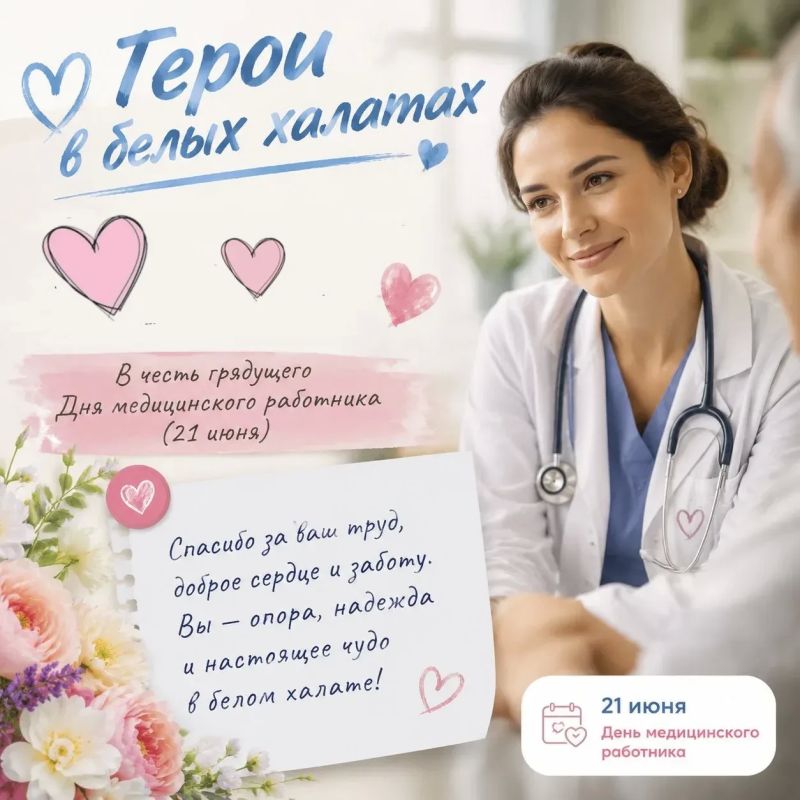 Их имена должны звучать! Продолжаем марафон признательности нашим медикам