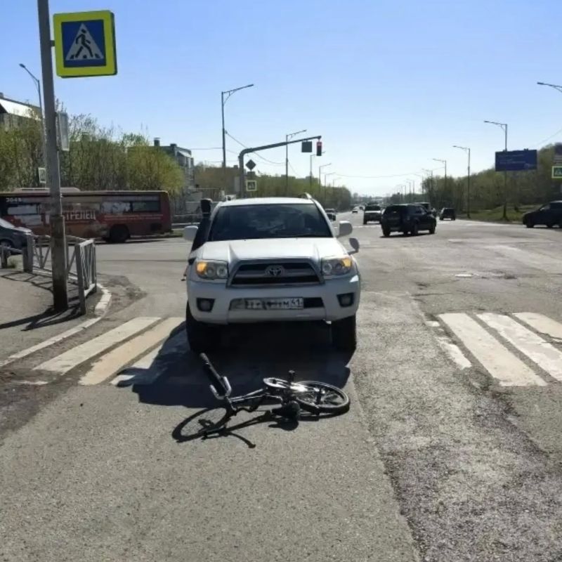Прокуратура Петропавловска-Камчатского поставила на контроль установление обстоятельств наезда на 9-летнюю девочку, переходившую дорогу по пешеходному переходу в районе ул. Ларина в краевом центре
