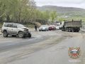 Серьезное ДТП с грузовиком произошло в Петропавловске: один пострадал