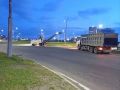 Начался ремонт дороги на выезде из Петропавловска
