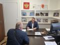 Председатель Городской Думы Андрей Лиманов провёл личный приём граждан в Штабе общественной поддержки «Единой России»