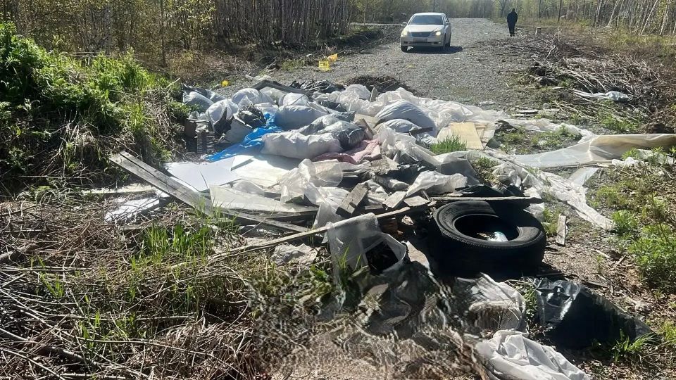 В Елизовском округе продолжают борьбу с несанкционированными свалками В Елизовском округе продолжают борьбу с несанкционированными свалками