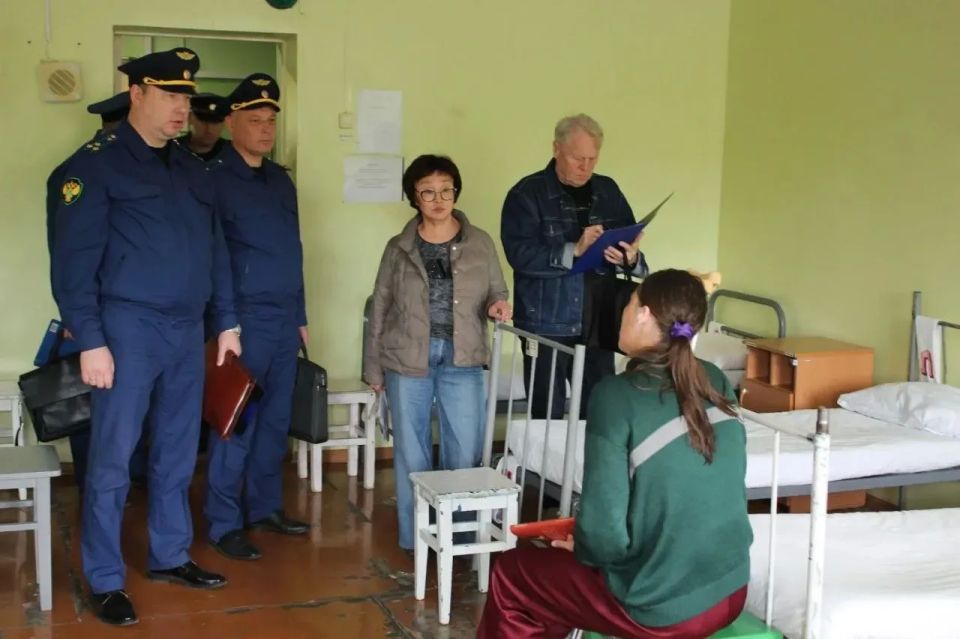 Проведена проверка исправительной колонии