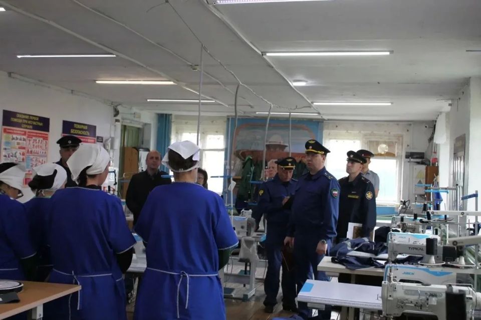 Проведена проверка исправительной колонии Проведена проверка исправительной колонии
