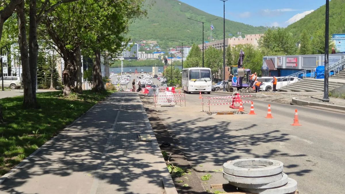 В Петропавловске-Камчатском стартовал долгожданный для всех, завершающий этап капитального ремонта дороги по улице Ленинская В Петропавловске-Камчатском стартовал долгожданный для всех, завершающий этап капитального ремонта дороги по улице Ленинская
