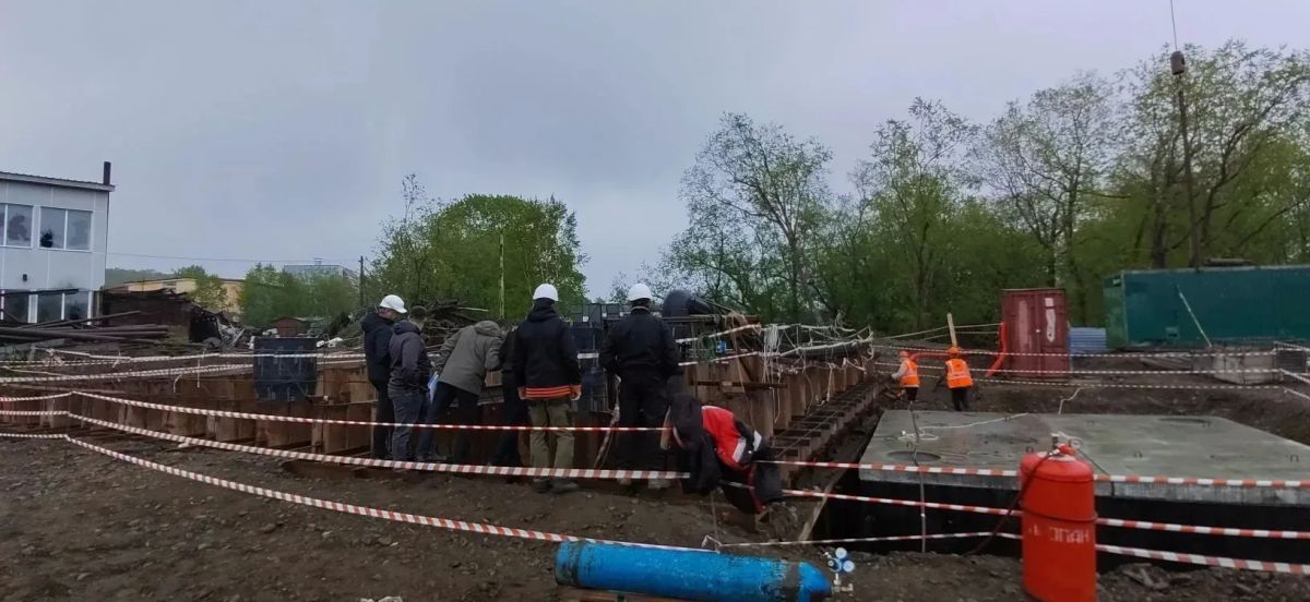 Ход строительства новой канализационной станции в Елизове проверили сотрудники минЖКХ Ход строительства новой канализационной станции в Елизове проверили сотрудники минЖКХ