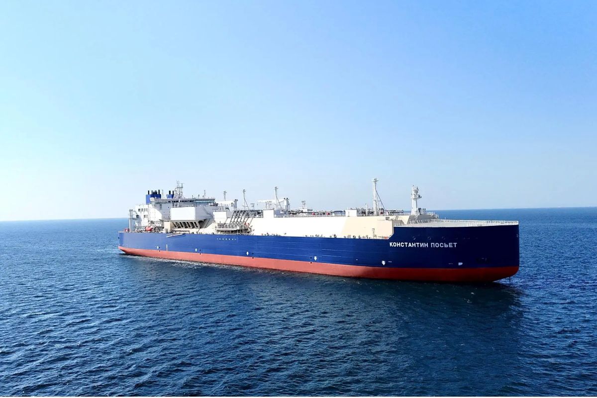 Новый российский газовоз для Арктики уже на ходу — он будет работать и на Камчатку Новый российский газовоз для Арктики уже на ходу — он будет работать и на Камчатку