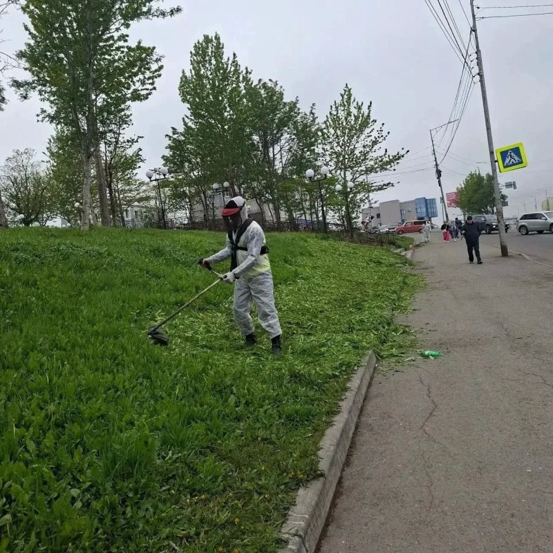 Город день за днем. 24 июня 2026 года Подрядные организации продолжают работы по содержанию улиц ПетропавловскаКамчатского Город день за днем. 24 июня 2026 года Подрядные организации продолжают работы по содержанию улиц ПетропавловскаКамчатского