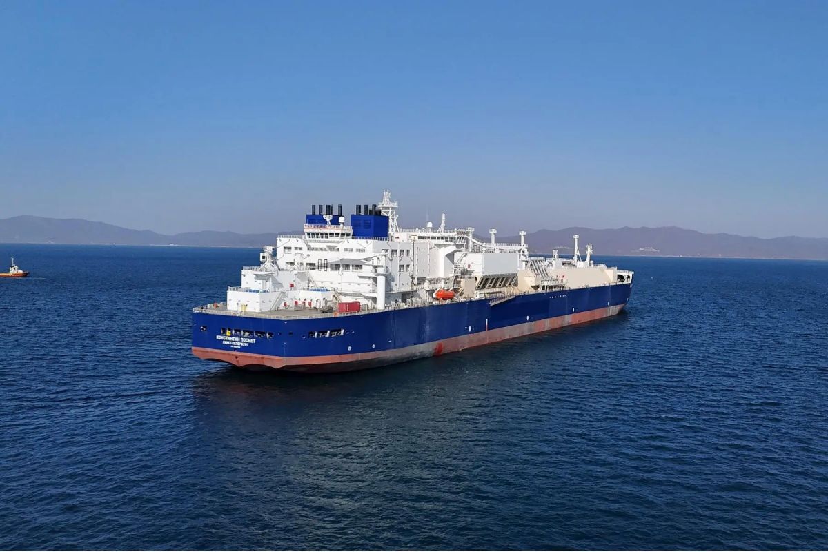 Новый российский газовоз для Арктики уже на ходу — он будет работать и на Камчатку Новый российский газовоз для Арктики уже на ходу — он будет работать и на Камчатку