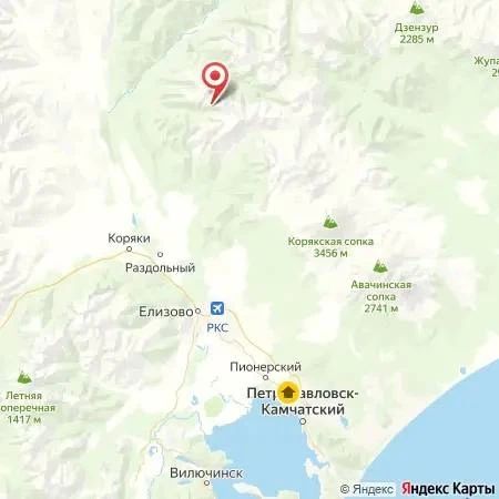 На Камчатке произошло землетрясение в необычном месте