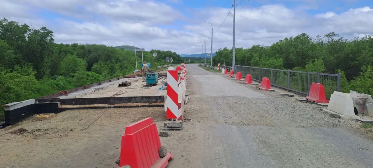 Ремонт трех мостов ведется на Камчатке Ремонт трех мостов ведется на Камчатке