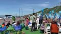 Городская площадь почти готова к празднованию Дня Рыбака