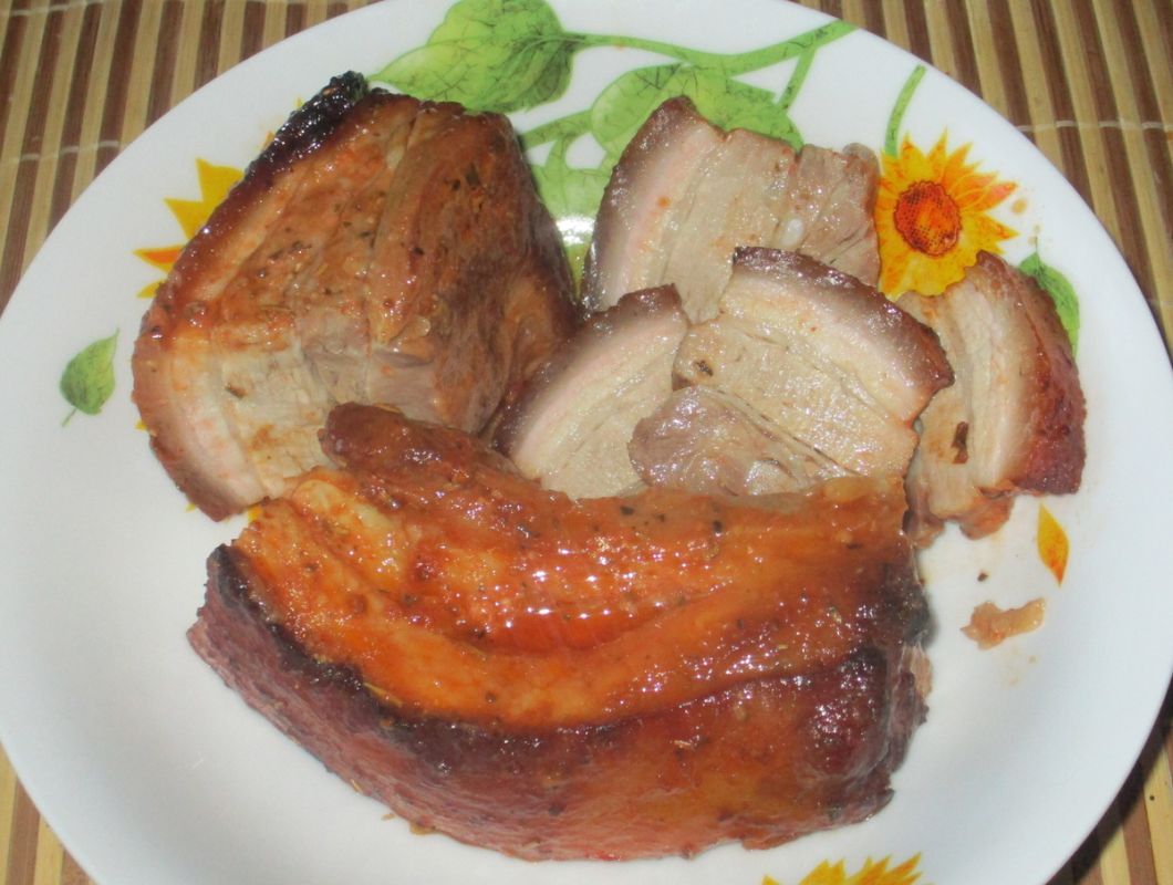Запеченная свиная брюшина: простой, но невероятно вкусный рецепт