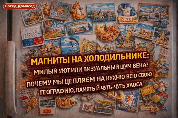 Магниты на холодильнике: уютный акцент или визуальный хаос?