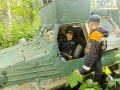 Камчатские спасатели нашли и эвакуировали вертолётом пропавшего мужчину с травмой