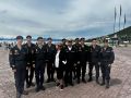Спецпоказ спектакля-променада «Оборона Петропавловского порта 1854» состоялся сегодня в Петропавловске-Камчатском для военнослужащих 40-й бригады морской пехоты ТОФ, проходящих военную службу по призыву