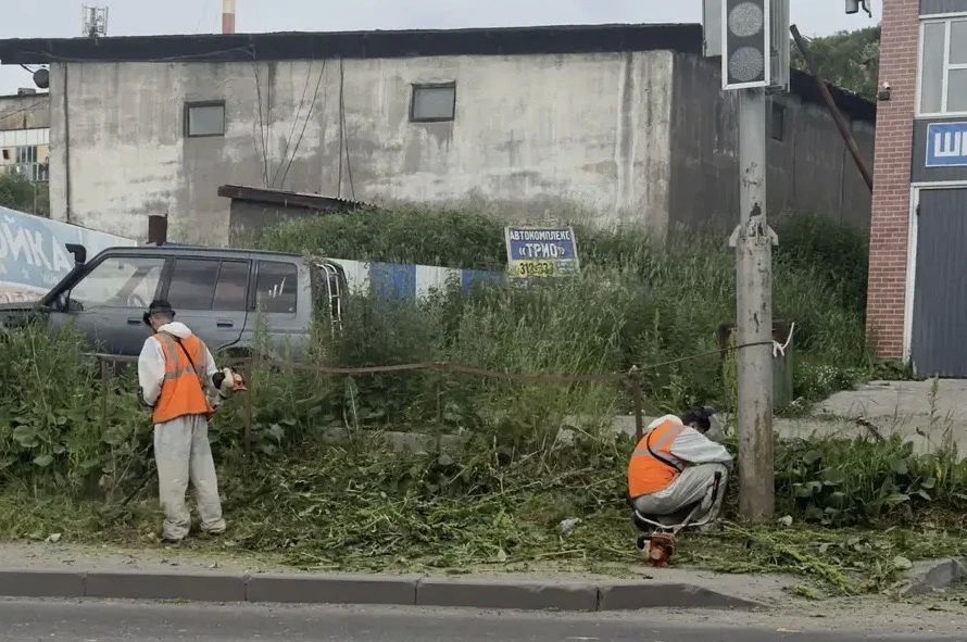 Город день за днем. 19 июля 2026 года Дорожные службы ПетропавловскаКамчатского продолжают плановые работы по содержанию городских территорий Город день за днем. 19 июля 2026 года Дорожные службы ПетропавловскаКамчатского продолжают плановые работы по содержанию городских территорий