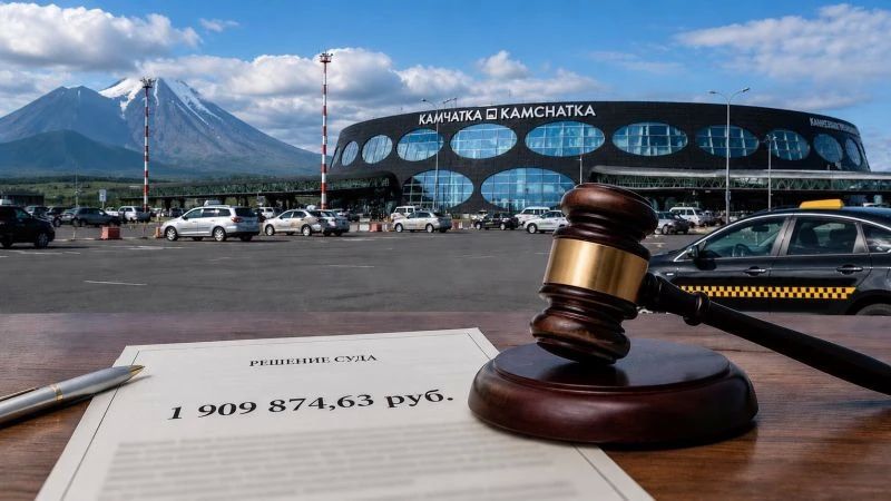 Главному аэропорту Камчатки пришлось судиться со своим официальным такси