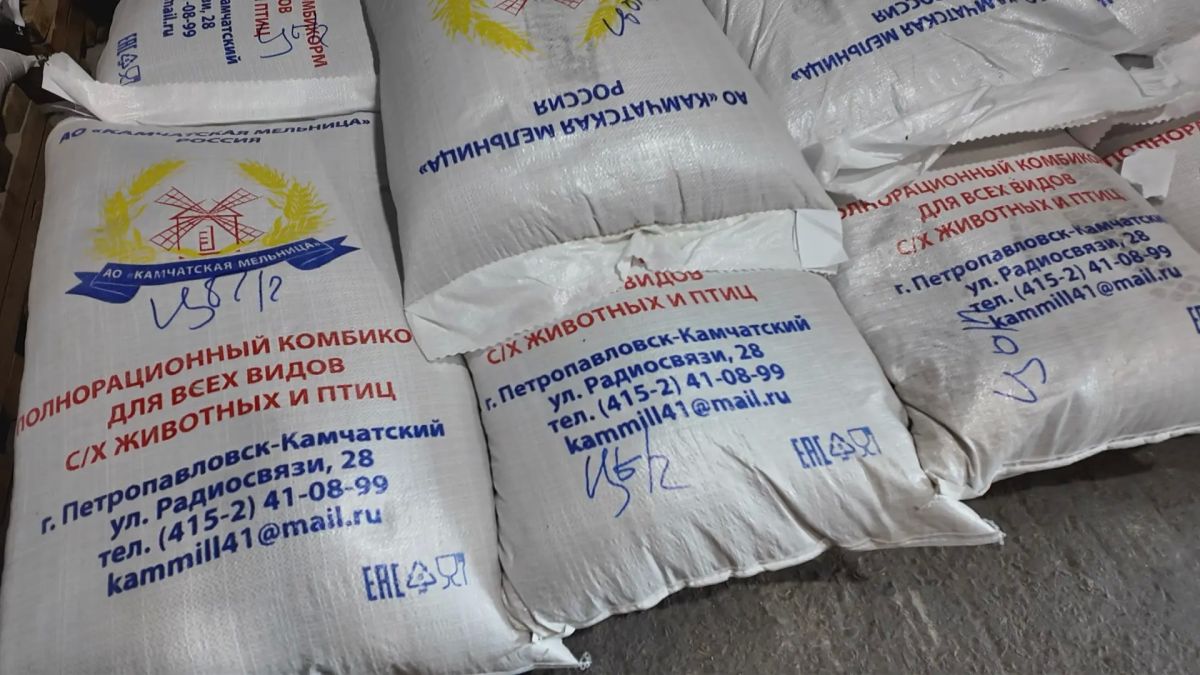 На Камчатку доставлено 28 тысяч тонн зерна для производства комбикормов