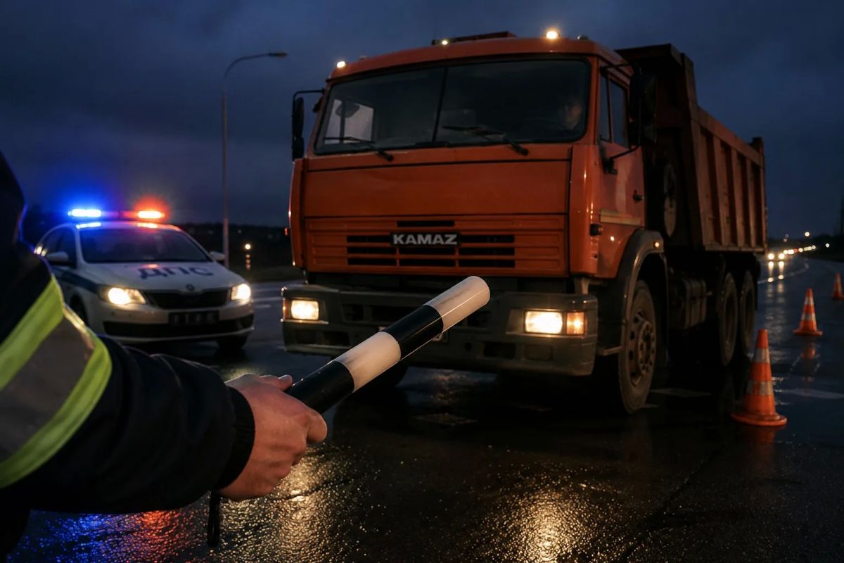 Лишённый прав водитель устроился на работу — и попался пьяным в первый же рейс