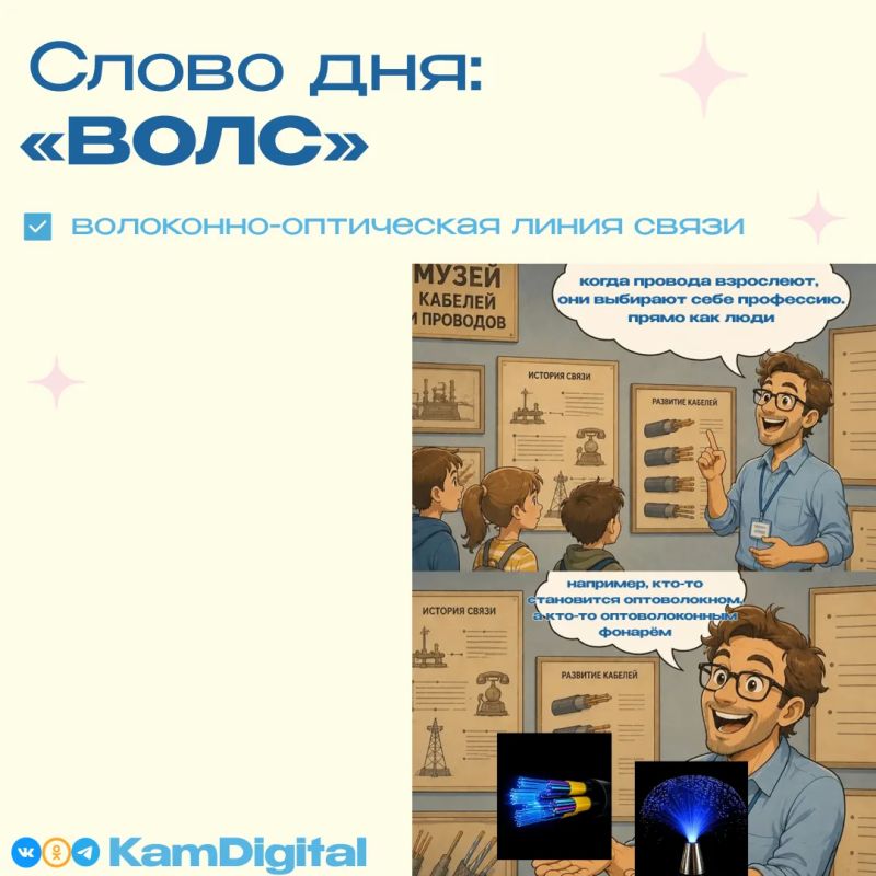 Сегодня в рубрике «Слово дня» предлагаем разобраться, что такое ВОЛС, как она устроена и почему именно от неё зависит связь на нашем полуострове