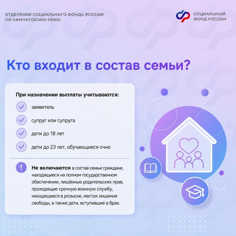 С начала приёма заявлений Отделение СФР по Камчатскому краю одобрило более 2,5 тыс заявлений на получение ежегодной семейной выплаты для работающих родителей С начала приёма заявлений Отделение СФР по Камчатскому краю одобрило более 2,5 тыс заявлений на получение ежегодной семейной выплаты для работающих родителей