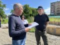 В селе Мильково благоустраивают центральную площадь и парк отдыха