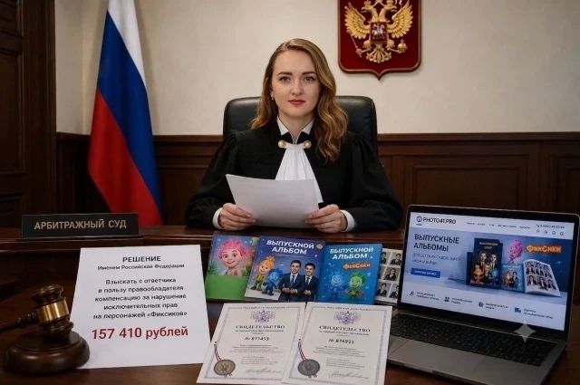 157 тысяч заплатит предприниматель из-за персонажей «Фиксиков»
