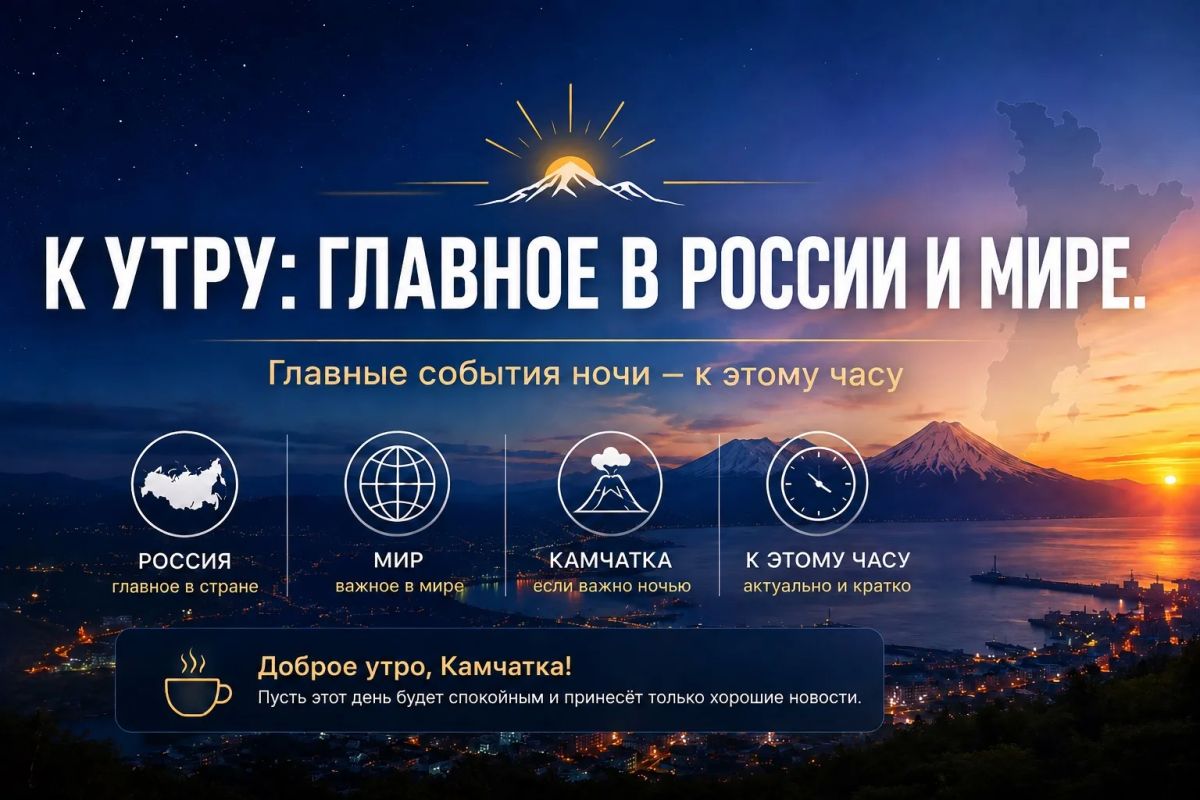 К утру: главное в России и мире