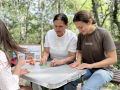 Сегодня в парке между проспектом Рыбаков и улицей Академика Королёва прошла игровая программа «Спорт+»